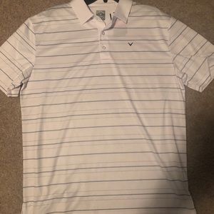 NWT White Callaway Golf Polo